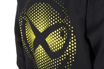 HANORAC MATRIX LARGE FADE LOGO NEGRU/LIME – MARIMEA XL - Img 4
