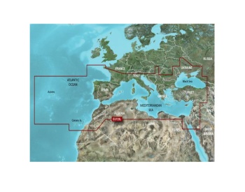 HARTA PENTRU EUROPA DE SUD GARMIN