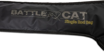HUSA LANSETA + MULINETA BLACK CAT BATTLE CAT SINGLE ROD BAG L: 155CM H: 30CM - Img 3