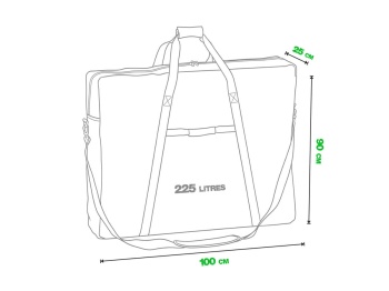 HUSA TRANSPORT PAT DE PESCUIT ZFISH AQUACORE 100X90X25CM - Img 2
