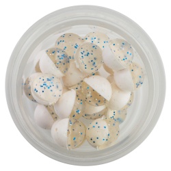 ICRE PASTRAV BERKLEY POWERBAIT POWER CLEAR EGGS CLEAR SILVER BLUE-FL. WHITE