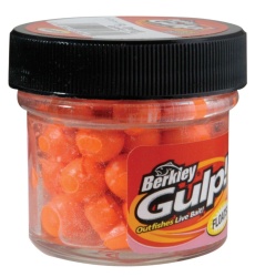 ICRE SOMON BERKLEY GULP FLOATING SALMON EGGS FLOR ORANGE 32