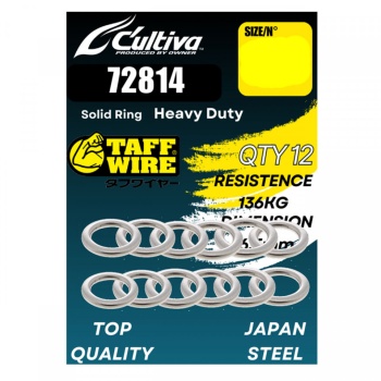 INELE SOLIDE CULTIVA 72814 SOLID RING HEAVY DUTY NO: 6.0 100KG - Img 7