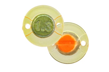 JIG JACKALL DEKA BUNG 1.25CM 1.3G CLEAR ORANGE