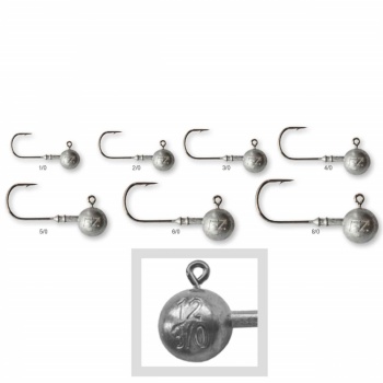 JIG LESTAT DAM EFFZETT BALL JIGHEAD NO.4/0 20GR - Img 2