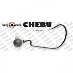 JIG LESTAT SAKURA CHEBU JIGHEAD 10GR NO.4/0