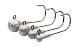 JIG MADCAT GOLF BALL NO.10/0 10GR JIGHEAD NATURAL BULK