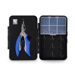 KIT MUSTAD PERCH/TROUT CU CLESTE INELE+DIV. ACCESORII