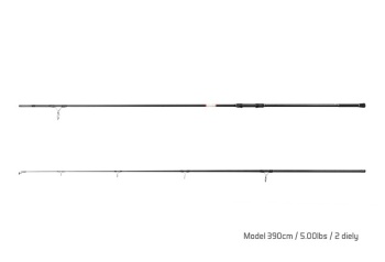 LANSETA CRAP DELPHIN BOMBER / 3 TRONSOANE 390CM/5.00LBS - Img 3