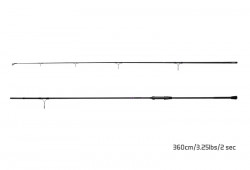 LANSETA CRAP DELPHIN CORSA BLACK CARP 330CM/3.00LBS/2 TRONSOANE