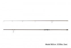 LANSETA CRAP DELPHIN IMPALA CARPER / 2 TRONSOANE 390CM/3.50LBS