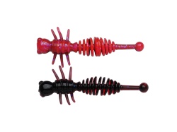 LARVA BERKLEY POWERBAIT POWER LARVAE 55MM SALMON EGG RED / BLACK