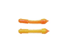 LARVA BERKLEY POWERBAIT POWER PILLAR 40MM FLUO ORANGE / SUNSHINE YELLOW