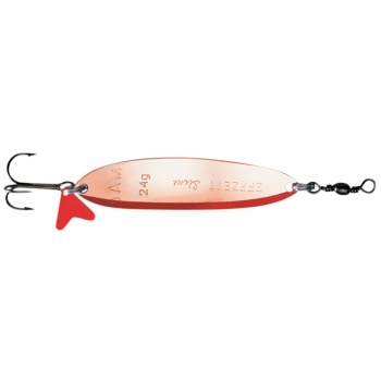LINGURITA OSCILANTA 16GR 65MM DAM EFFZETT SLIM STANDARD SPOON SILVER GOLD