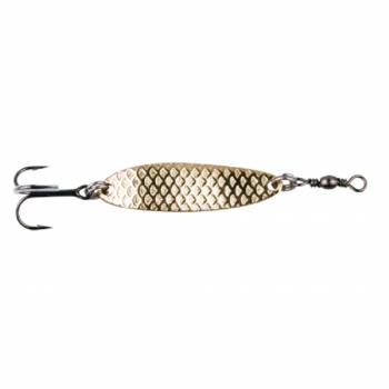 LINGURITA OSCILANTA 24GR 80MM DAM EFFZETT SLIM STANDARD SPOON SILVER GOLD - Img 2