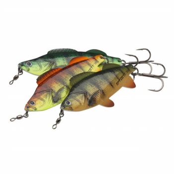 LINGURITA OSCILANTA 36GR 90MM DAM EFFZETT PERCH SPOON ORANGE PERCH UV - Img 2