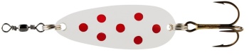 LINGURITA OSCILANTA ABU GARCIA JAZZ 4.5CM / 10G SILVER / RED