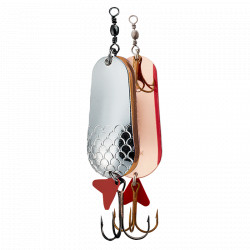 LINGURITA OSCILANTA DAM EFFZETT TWIN 8CM / 45G SILVER / COPPER