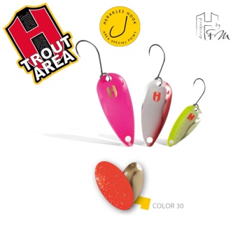 LINGURITA OSCILANTA HERAKLES KEEPER TROUT 2.5gr Culoare 30 Orange Gold