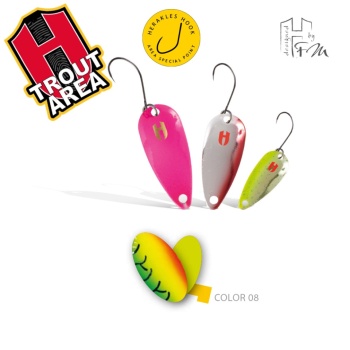 LINGURITA OSCILANTA HERAKLES KEEPER TROUT 5.0gr Culoare 08 Firetiger