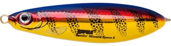 LINGURITA OSCILANTA RAPALA RATTLIN MINNOW SPOON RMSR08 BG 8CM 16G RMSR08 GOL