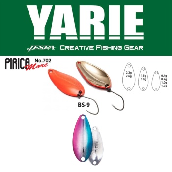 LINGURITA OSCILANTA YARIE JESPA 702 PIRICA MORE 1.5GR CULOARE BS-9 BLUE/PINK