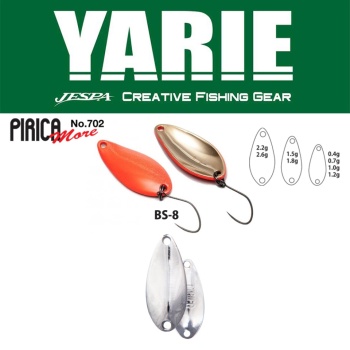 LINGURITA OSCILANTA YARIE JESPA 702 PIRICA MORE 2.6GR CULOARE BS-8 SILVER