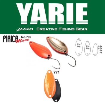 LINGURITA OSCILANTA YARIE JESPA 702 PIRICA MORE 2.6GR CULOARE Y71 ORANGE
