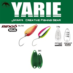 LINGURITA OSCILANTA YARIE JESPA 704 RINGO MIDI 1.8GR CULOARE H1 GREEN METALIC