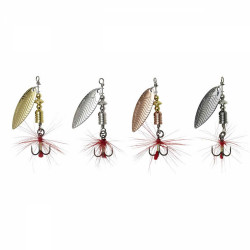 LINGURITA ROTATIVA 6GR #3 DAM EFFZETT UV-SPINNER COPPER
