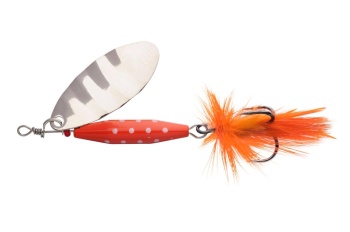 LINGURITA ROTATIVA ABU GARCIA REFLEX RED 5.7CM / 12G LF ORANGE COPPER HOLO - Img 2