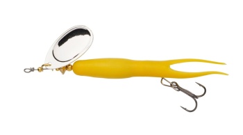 LINGURITA ROTATIVA ABU GARCIA SALMON SEEKER 12.5CM / 20G YELLOW / SILVER