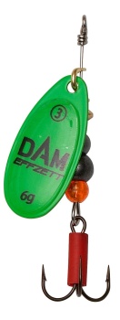 LINGURITA ROTATIVA DAM FLUO SPINNER NR.6 20G SINKING GREEN