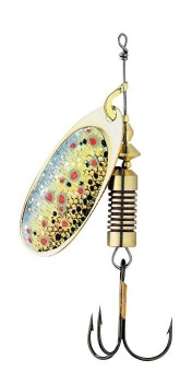LINGURITA ROTATIVA DAM NAUTRE 3D SPINNER NR.1 3G S BROWN TROUT