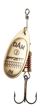 LINGURITA ROTATIVA DAM STANDARD SPINNER NR.3 6G SINKING GOLD