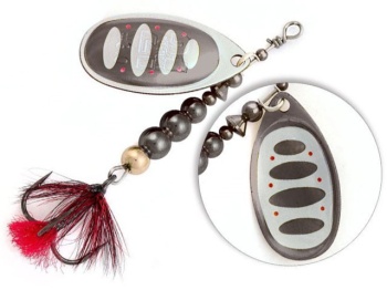 LINGURITA ROTATIVA PONTOON21 BALL CONCEPT SPINNER 3.5 10.4G B02-004