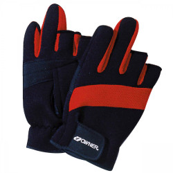 MANUSI OWNER M MESHY GLOVE 3 FINGER CUT