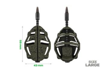 METHOD FEEDER ZFISH SPIDER LARGE SET 70-80G + MATRITA - Img 3