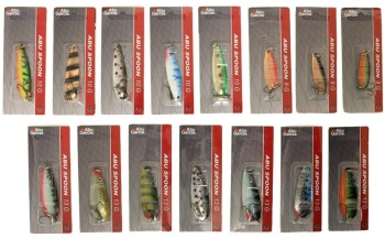 MIX LINGURITE OSCILANTE ABU GARCIA SMALL SPOON ASSORTED LURE BOX 150PCS