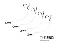 MONTURA DELPHIN THE END CHOD RIG 4BUC 6CM / 0.45MM/#6