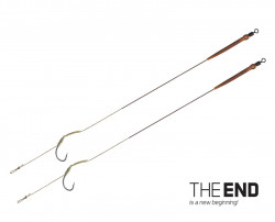 MONTURA DELPHIN THE END SKIN RIG / 2BUC 20CM/25LBS/NR.8