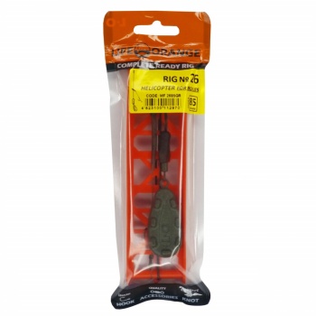 MONTURA HELICOPTER + RIG CRAP NO.26 ORANGE HELICOPTER LEAD FEED 85GR
