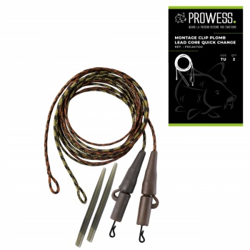 MONTURA PROWESS CLIP PLUMB LEADCORE AGRAFA QUICK CHANGE 2 BUC - Img 3