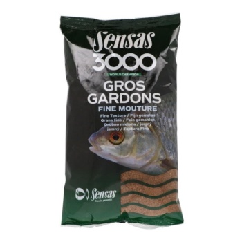 NADA SENSAS SENSAS 3000 GARDONS FINE TEXTURE 1KG - Img 2