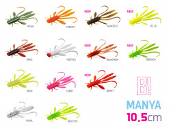 NIMFA DELPHIN MANYA UVS / 5 BUC 10.5CM / BERRY