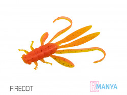 NIMFA DELPHIN MANYA UVS / 5BUC 10.5CM / NEON