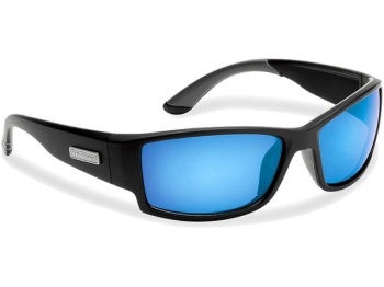 OCHELARI SOARE FLYING FISHERMAN RAZOR MATTE BLACK SMOKE BLUE MIRROR