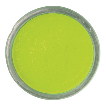 PASTA BERKLEY POWERBAIT GLITTER TROUT DOUGH SINKING CHARTREUSE GLITTER