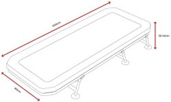 PAT AVID CARP REVOLVE SYSTEM 6 PICIOARE 200X80X35CM
