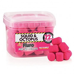 PELETE DYNAMITE BAITS FLURO POP-UP SQUID AND OCTOPUS 30MM PINK